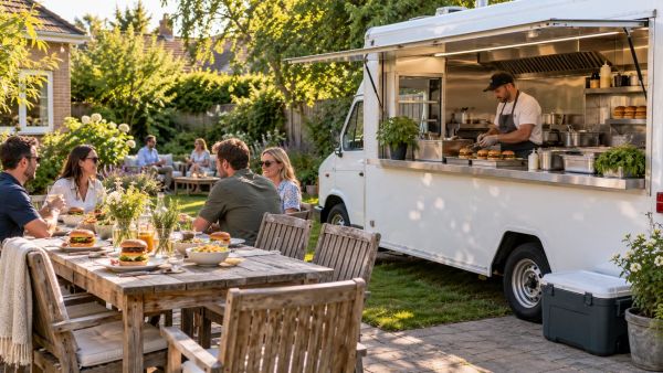 Estimer le coût d'un food truck pour un événement chez soi