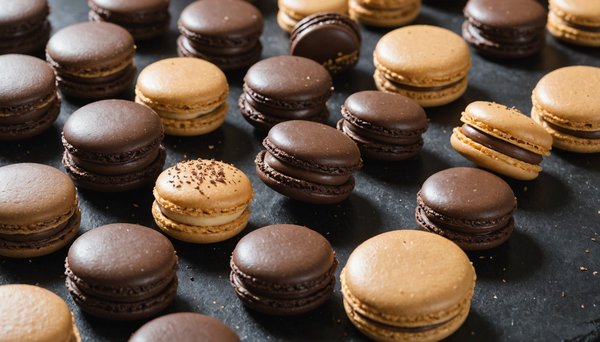 Quels sont les conseils pour réussir des macarons au chocolat croquants et fondants ?