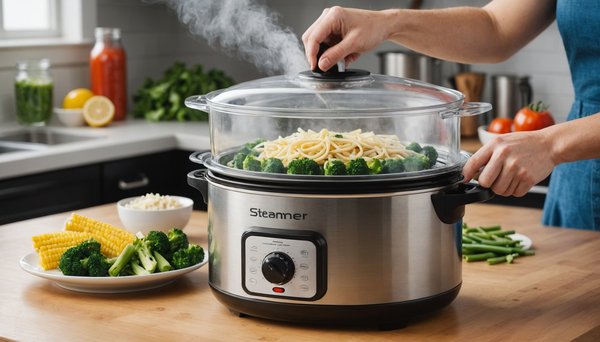 Accélérer votre préparation avec un cuiseur vapeur
