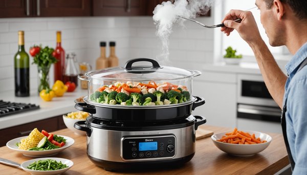 Accélérer votre préparation avec un cuiseur vapeur